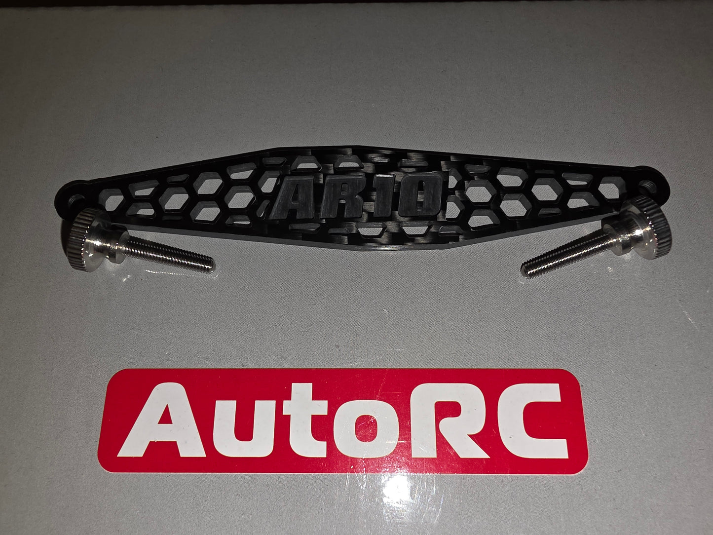 #AU1407 CF Battery Plate with Thumb Screws