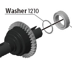 Shim/Washer 1210 (for Diff Outdrive)