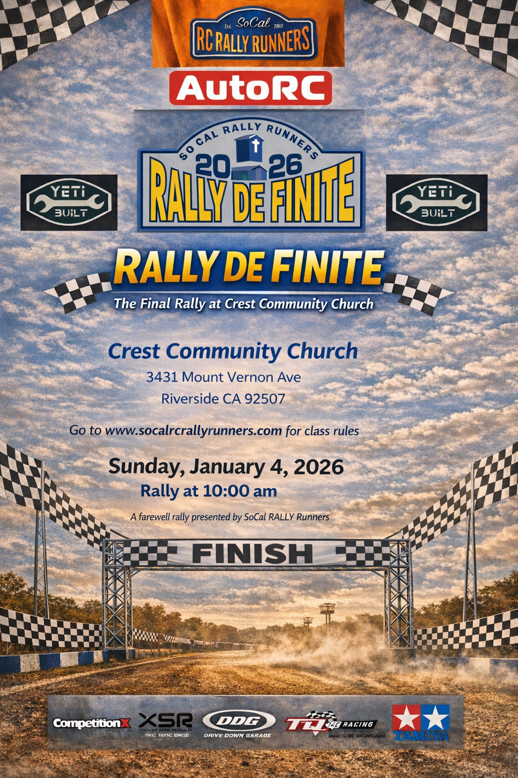 2026 'RALLY DE FINITE'