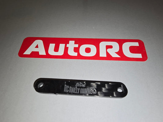 #AU0402 CARBON ENGRAVED SoCal RALLY STEERING PLATE