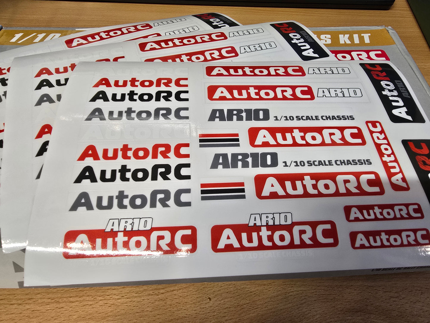 #AU05001 AutoRC AR10 Sticker