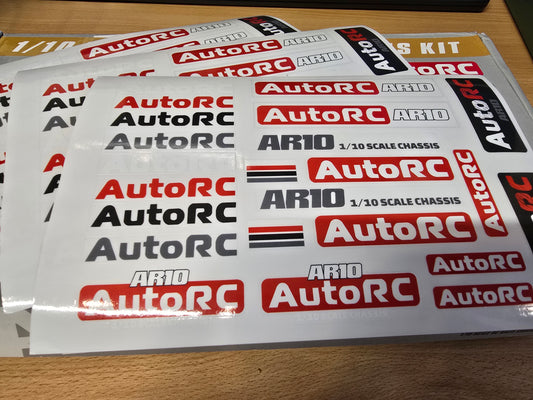 #AU05001 AutoRC AR10 Sticker