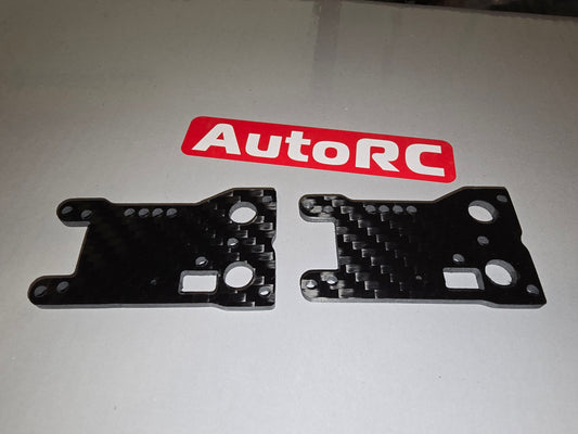 #AU1401 CARBON REAR ARM 1° TOE 2.5MM