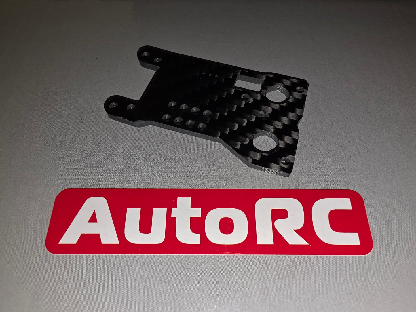 #AU1403a CF Rear Arm 3 degree toe 2.5mm (Dual Mounting Hole for AU03729)