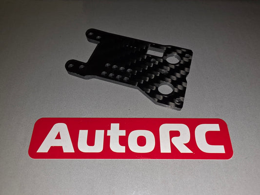 #AU1403a CF Rear Arm 3 degree toe 2.5mm (Dual Mounting Hole for AU03729)