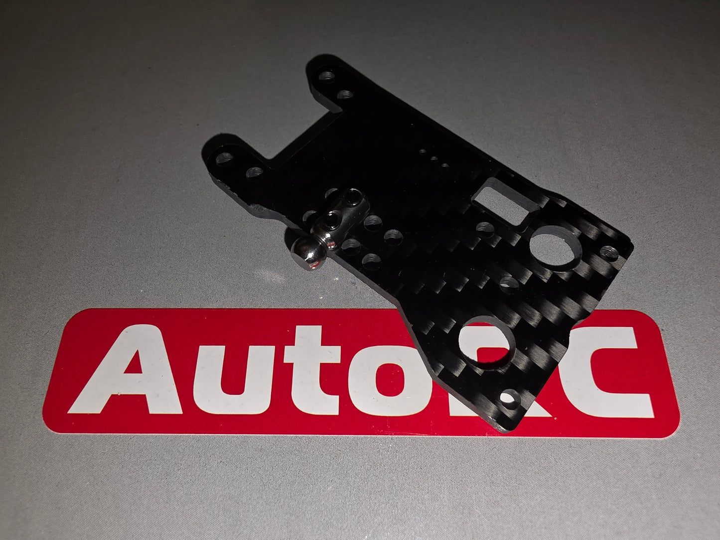 #AU1403a CF Rear Arm 3 degree toe 2.5mm (Dual Mounting Hole for AU03729)