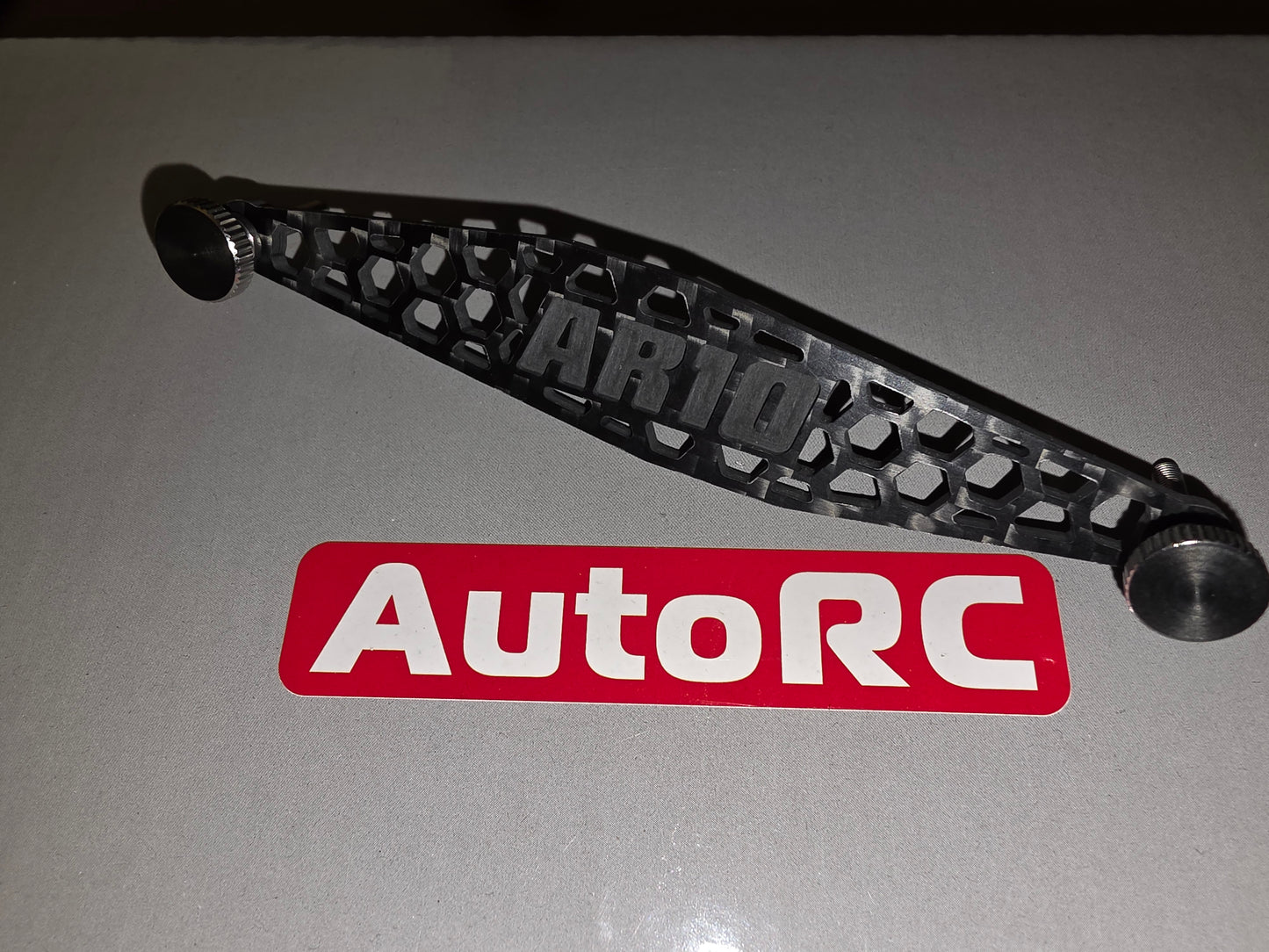 #AU1407 CF Battery Plate with Thumb Screws